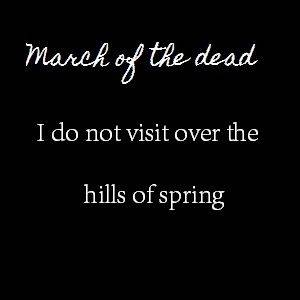 I Do Not Visit Over The Hills Of Spring (EP)
